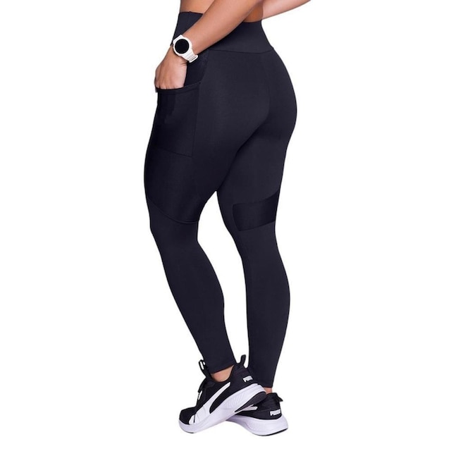 Calça Legging Selene Com Recorte Cirre 24631