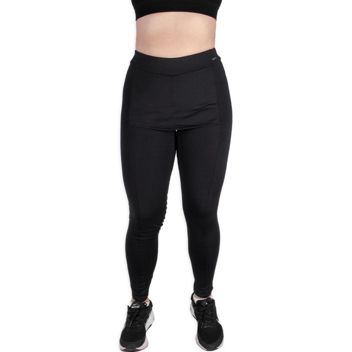Calça Legging Selene Com Saia Frente/costas Menor preço em Calça Legging Selene Com Saia Frente/costas