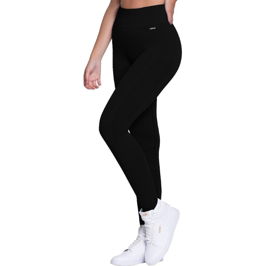 Calça Legging Selene Sem Costura - 20960.002 - Preto