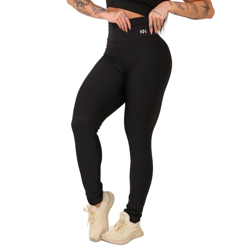Calça Legging Skinny Cintura Alta para Treino e Academia