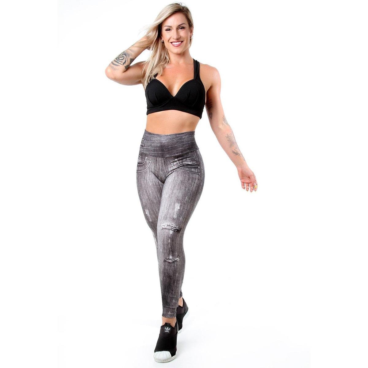 Legging Deals Legging Jeans Fake Labellamafia Calça Legging Jeans