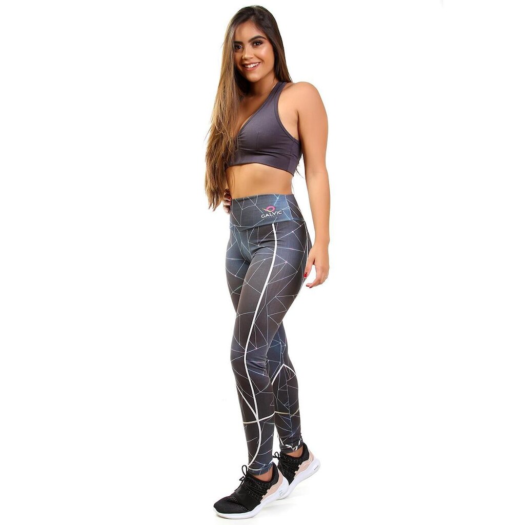 Calça Legging Sublimada Galvic Feminina