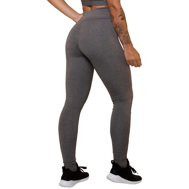 Calça Legging Suplex Básico Cintura Alta Academia Ou Dia A Dia Feminina