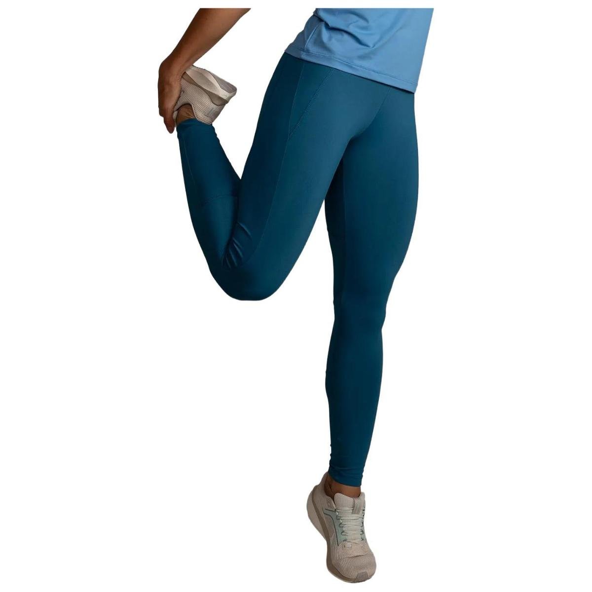 Calça Legging Trinys Flex Recortes Feminino