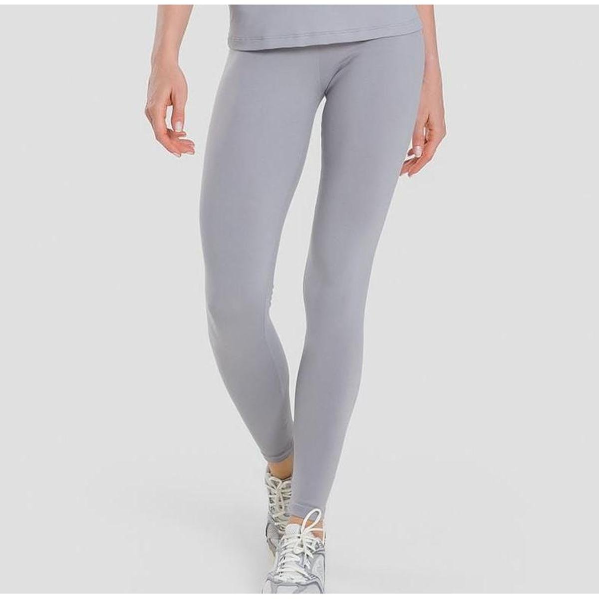 Calça Legging Trinys Ginástica Confortável Linda A724 Marin