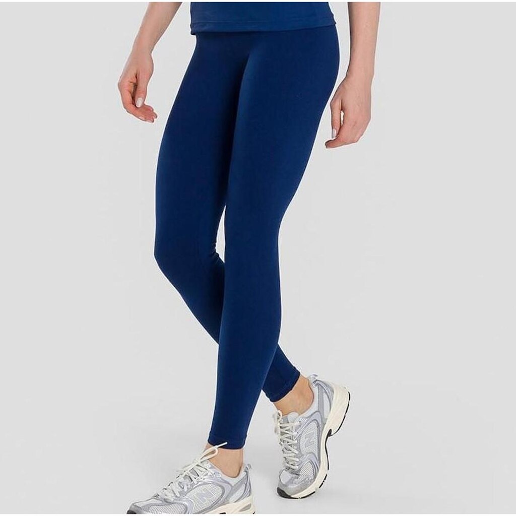Calça Legging Trinys Ginástica Confortável Linda A724 Marin