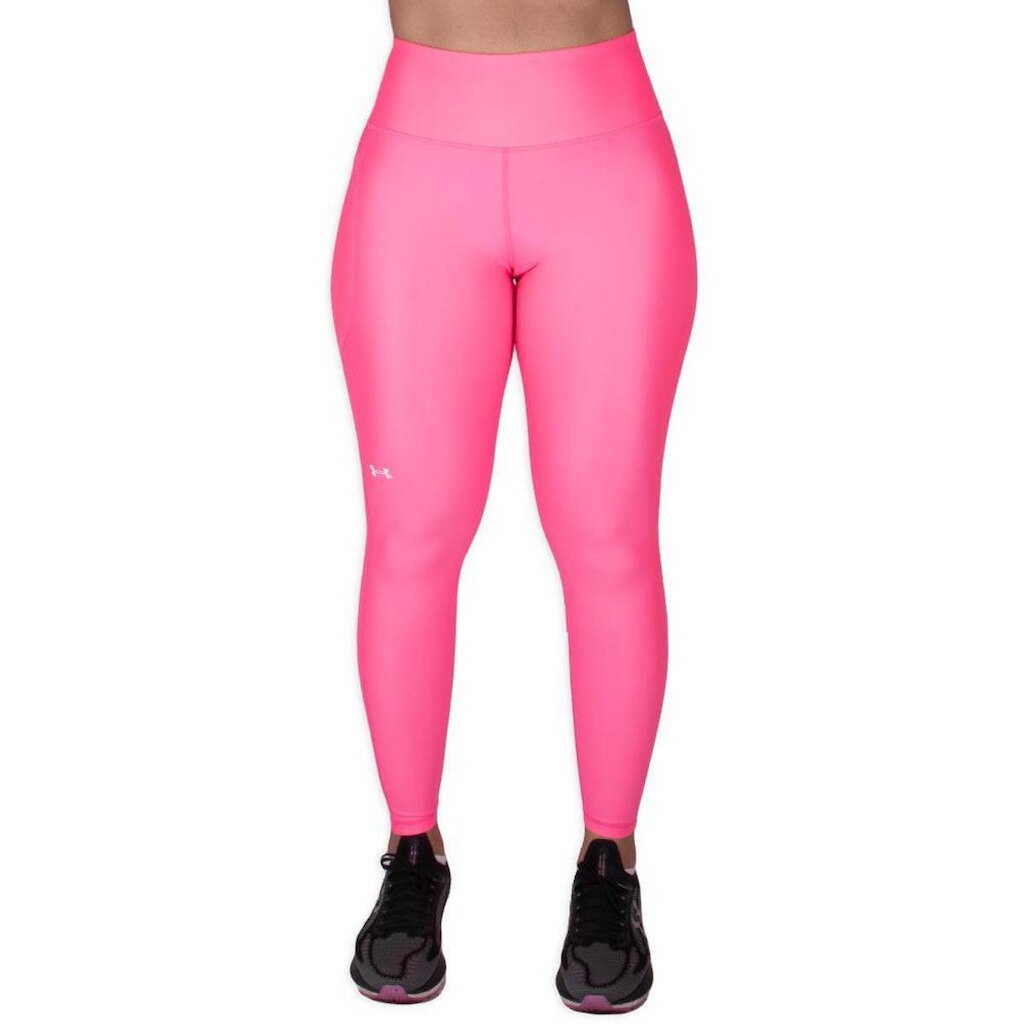 Calça Legging Under Armour Hg Hirise Feminino Rosa