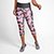 Calça Legging Under Armour Print Feminina - Laranja+Cinza