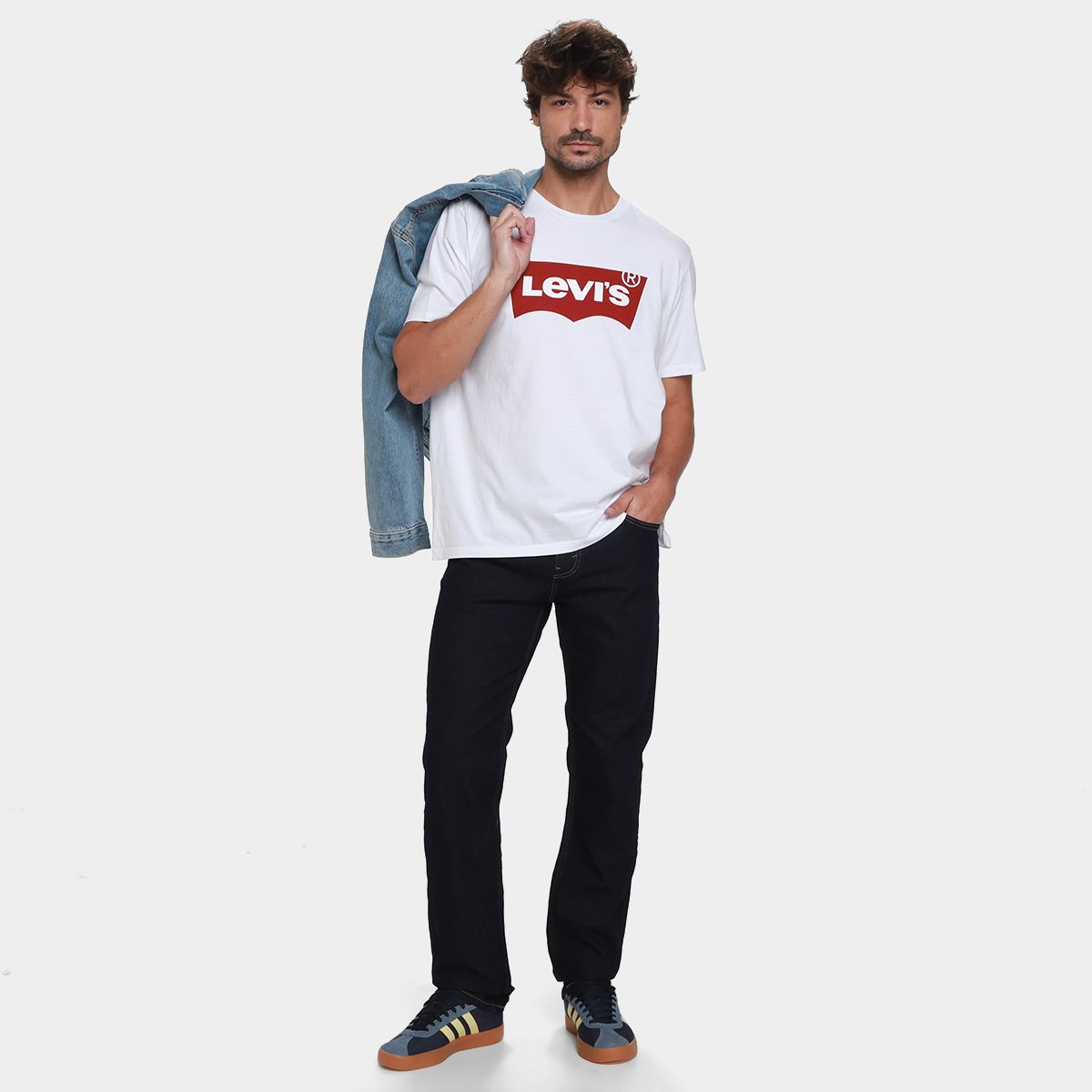 Calça Levi's 505 Casual Regular Masculina - 4