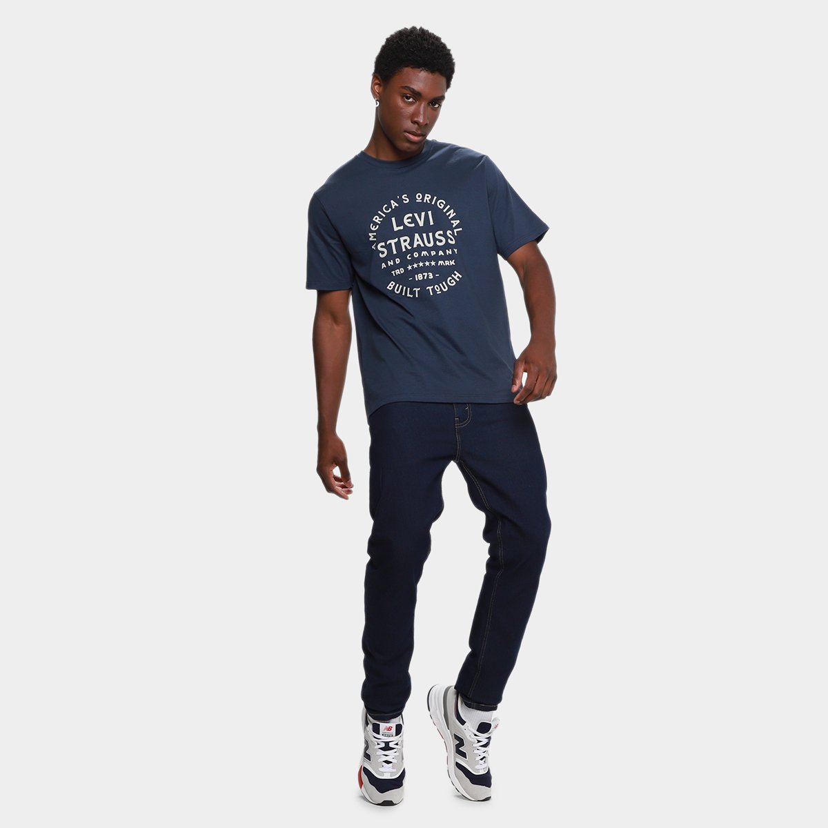 Calça Levi's 512 Slik Taper Masculina - 4