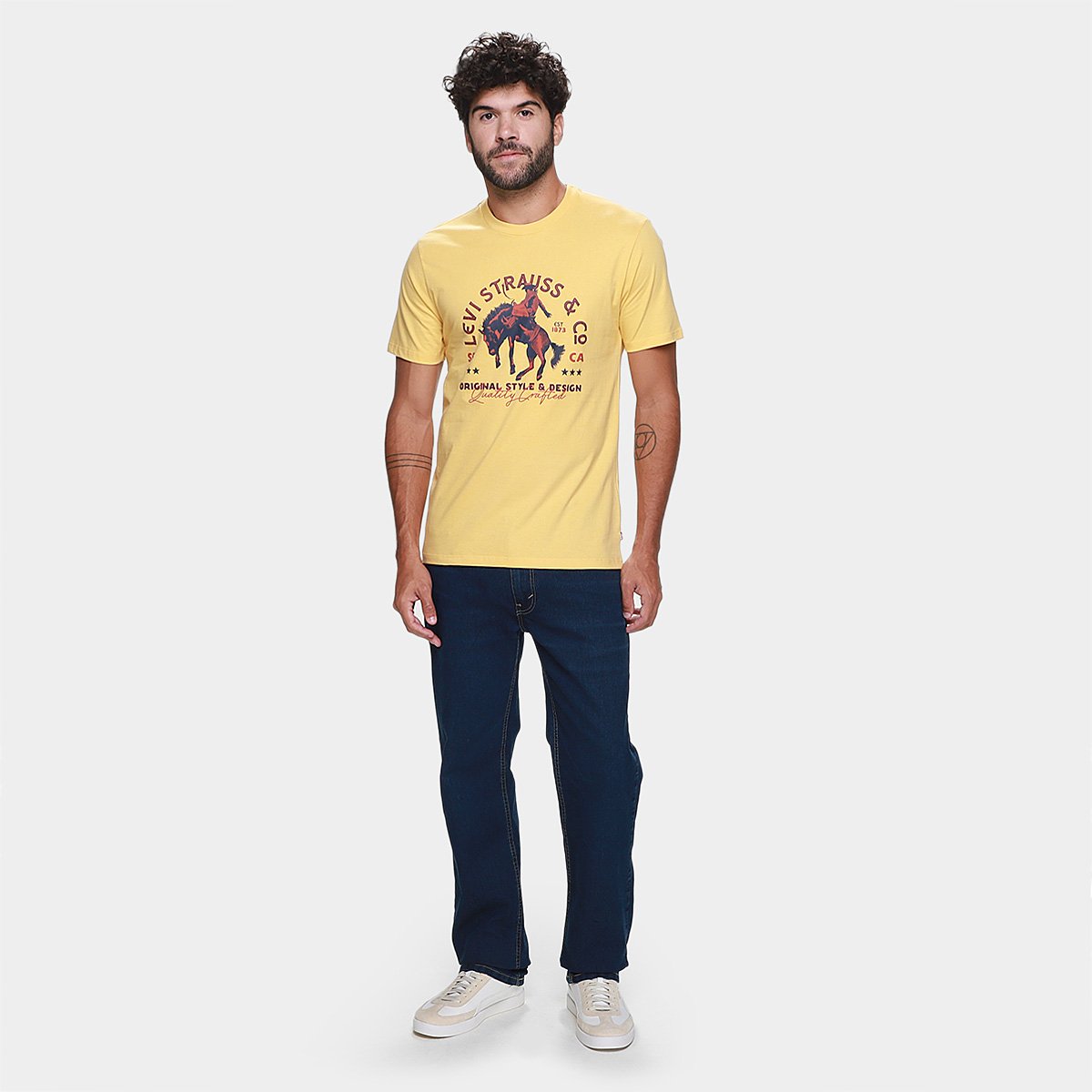 Calça Levi's 514 Straight Masculina - 3