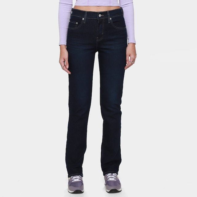 Calça Levi's 724 High Rise Straight Feminina