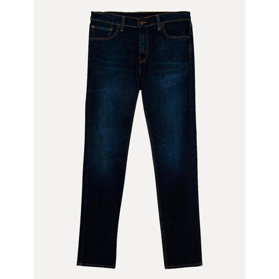 Calça Levis Jeans Masculina 505 Regular Dark Blue Escura