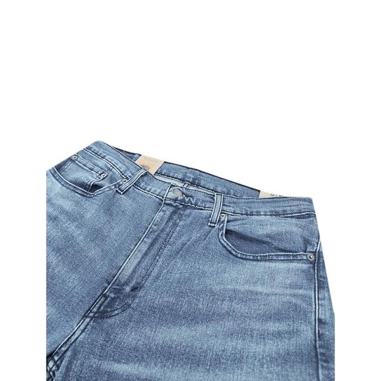 Calça Levis Jeans Masculina 514 Straight Begonia Medium Azul