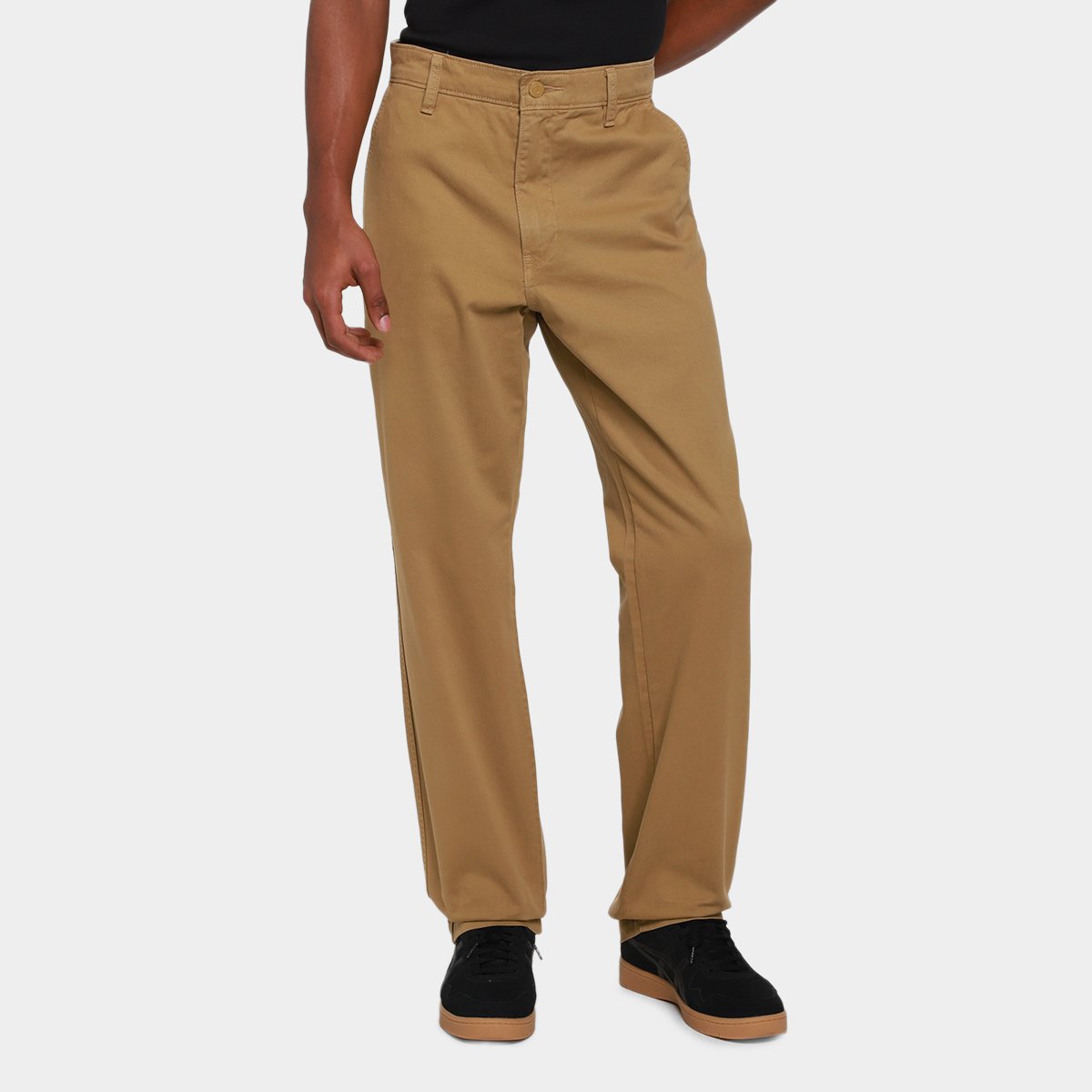 Calca Levis Xx Chino Authentic Masculina Bege