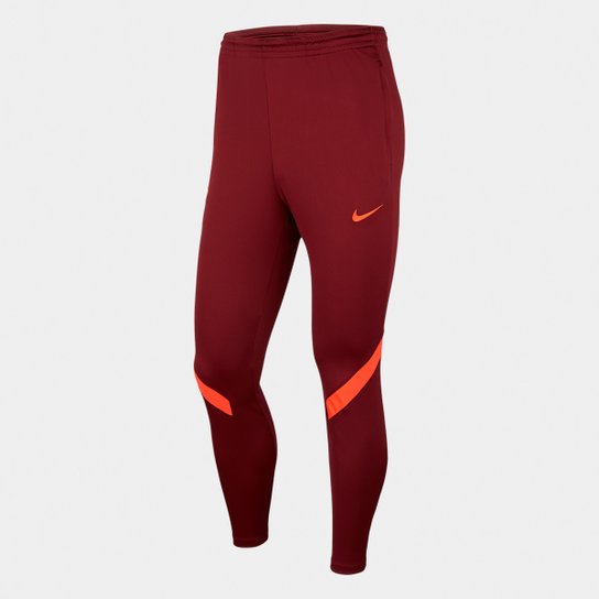 Calça Liverpool Treino 21/22 Nike Masculina - Vermelho+Areia Menor preço em Calça Liverpool Treino 21/22 Nike Masculina - Vermelho+Areia