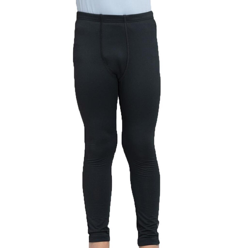 Calça Long John Térmica Infantil Menino Thermo Fine Preta