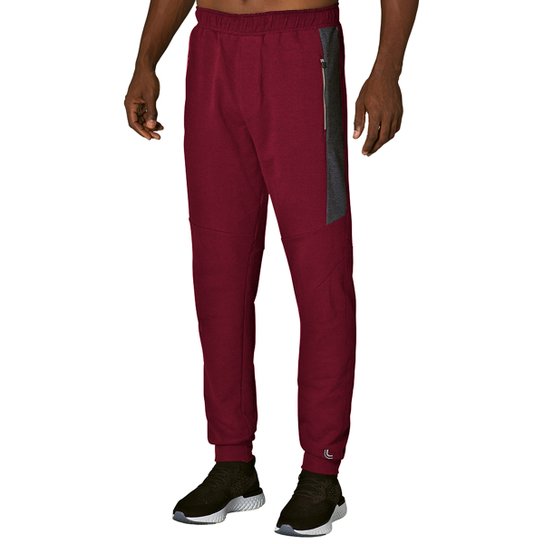 Calça Lupo AM Moletom Act Masculina - Vinho é boa?