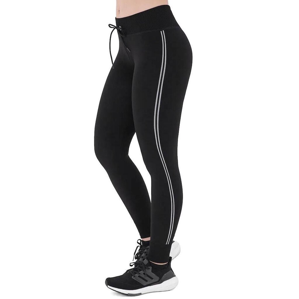 Calça Lupo Legging Act Seamless Preto - Feminino