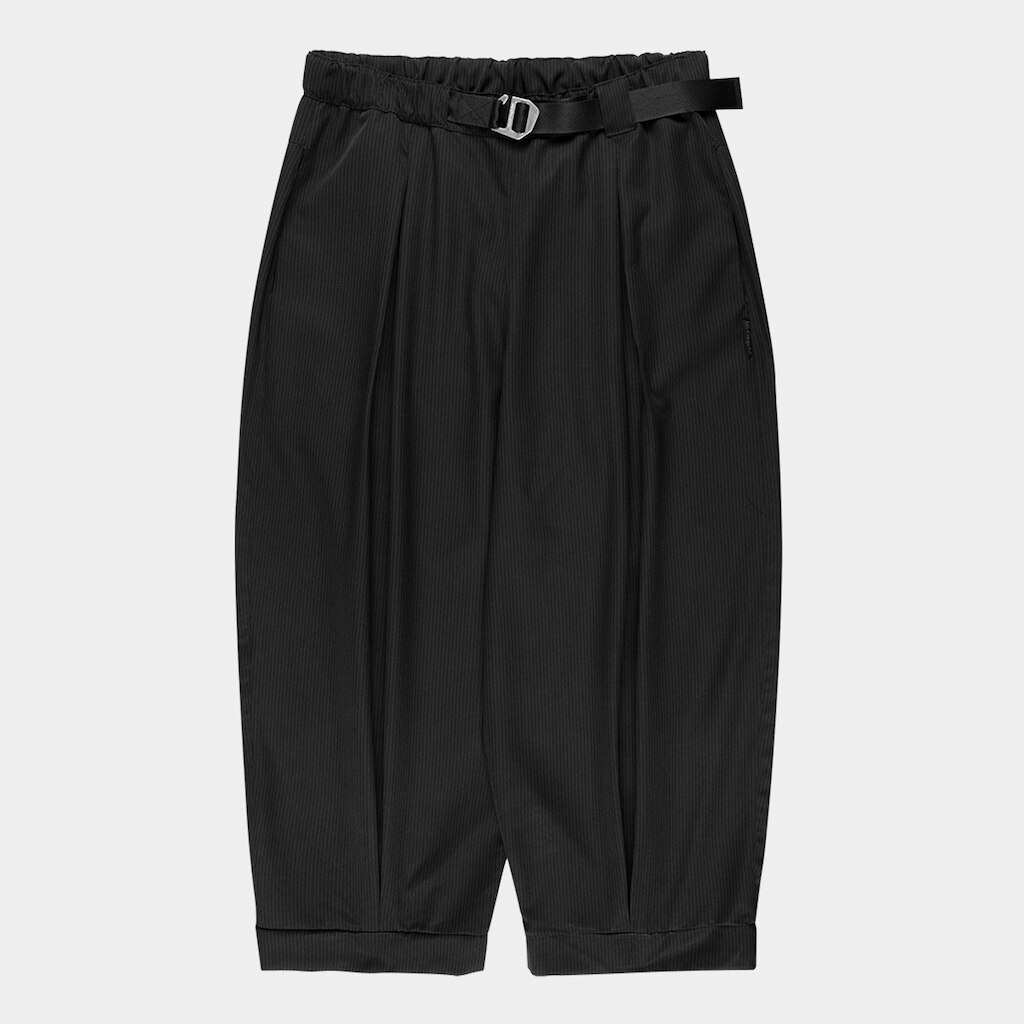 Calça Mad Balão Com Pregas Risca De Giz  Masculina