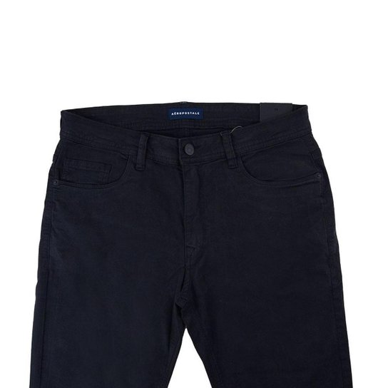 Calça Masculina Aeropostale Sarja Preta - 8781305