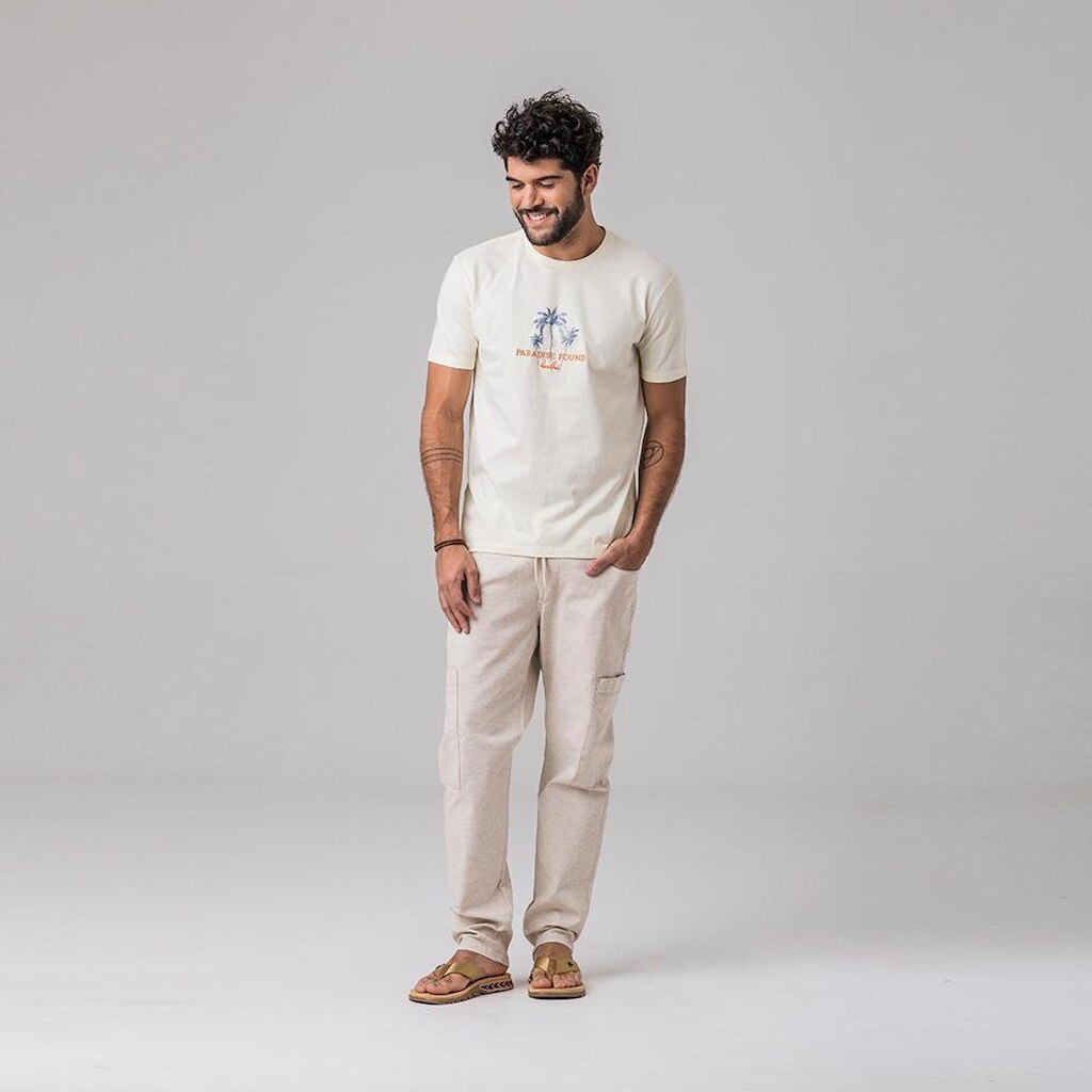 Calça Masculina Bossa Sarja Jogger Rock e Soda