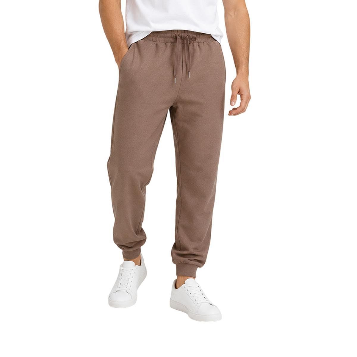 Calça Masculina Broken Rules Moletom Marrom - 1601