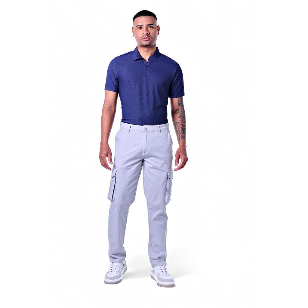 Calça Masculina Cargo Chino