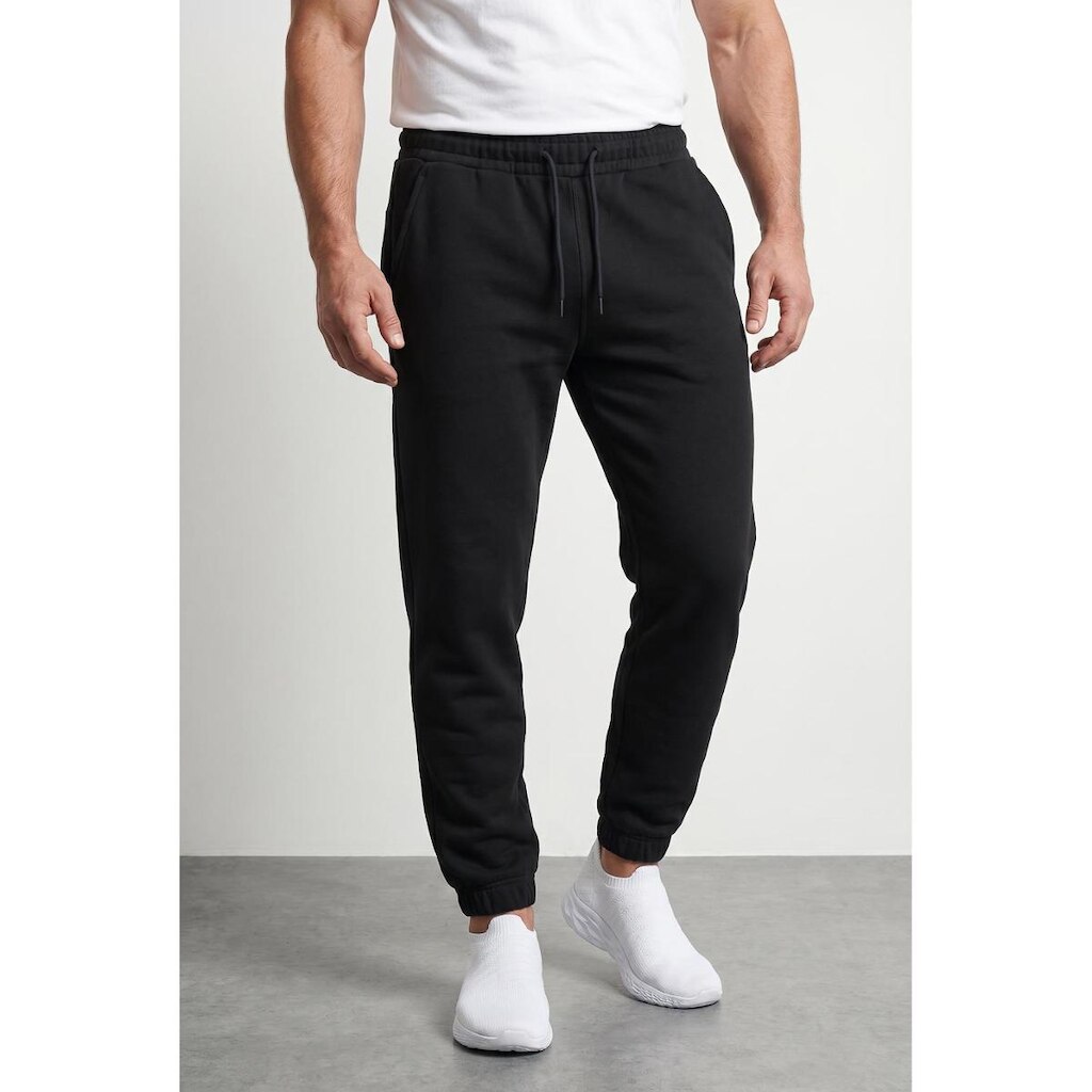 Calça masculina de moletom peluciado 69386