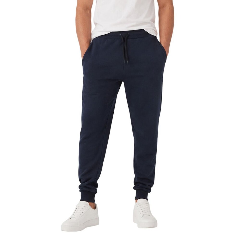 Calça Masculina Hirlogs Jogger Moletom Preta - 730A