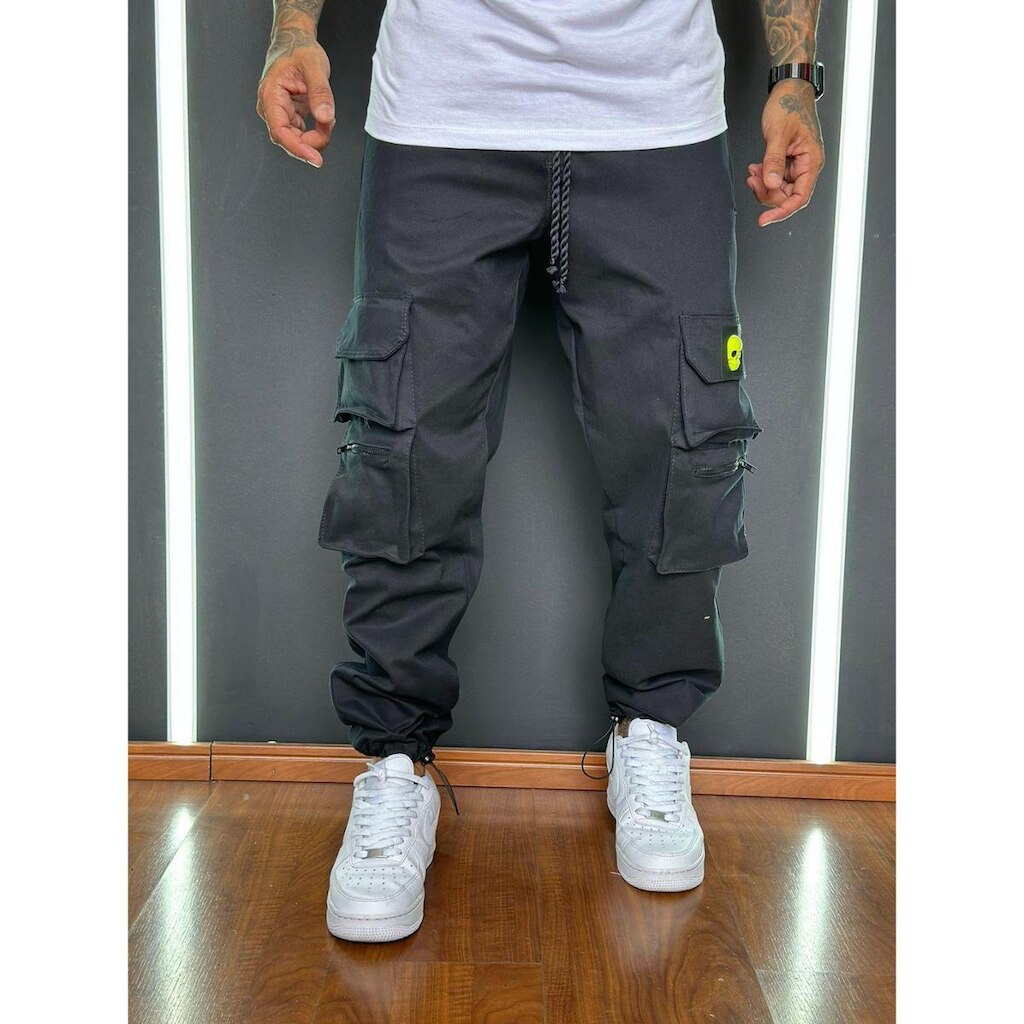 Calça Masculina Jay Jones Cargo Oversized