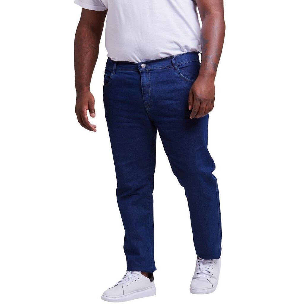 Calça Masculina Jeans Skinny Plus Size
