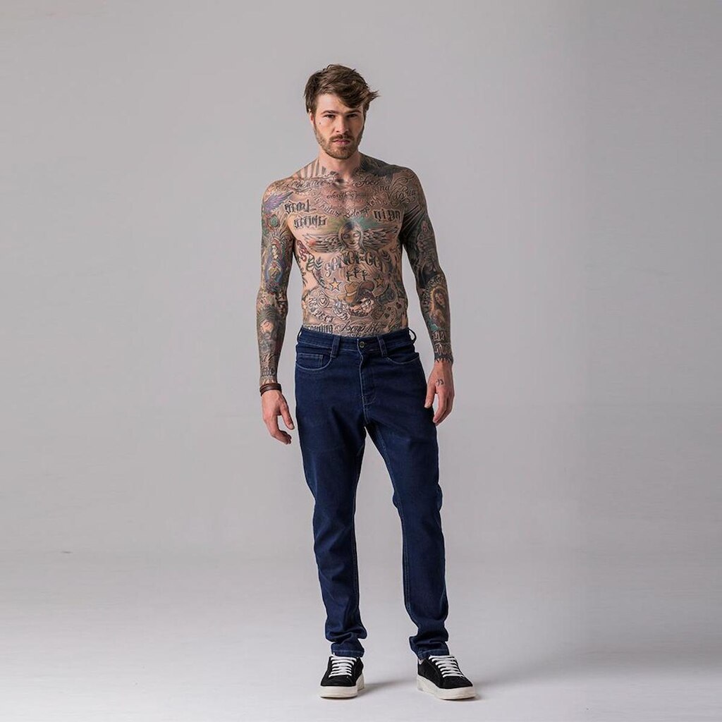 Calça Masculina Jeans Slim Rock e Soda