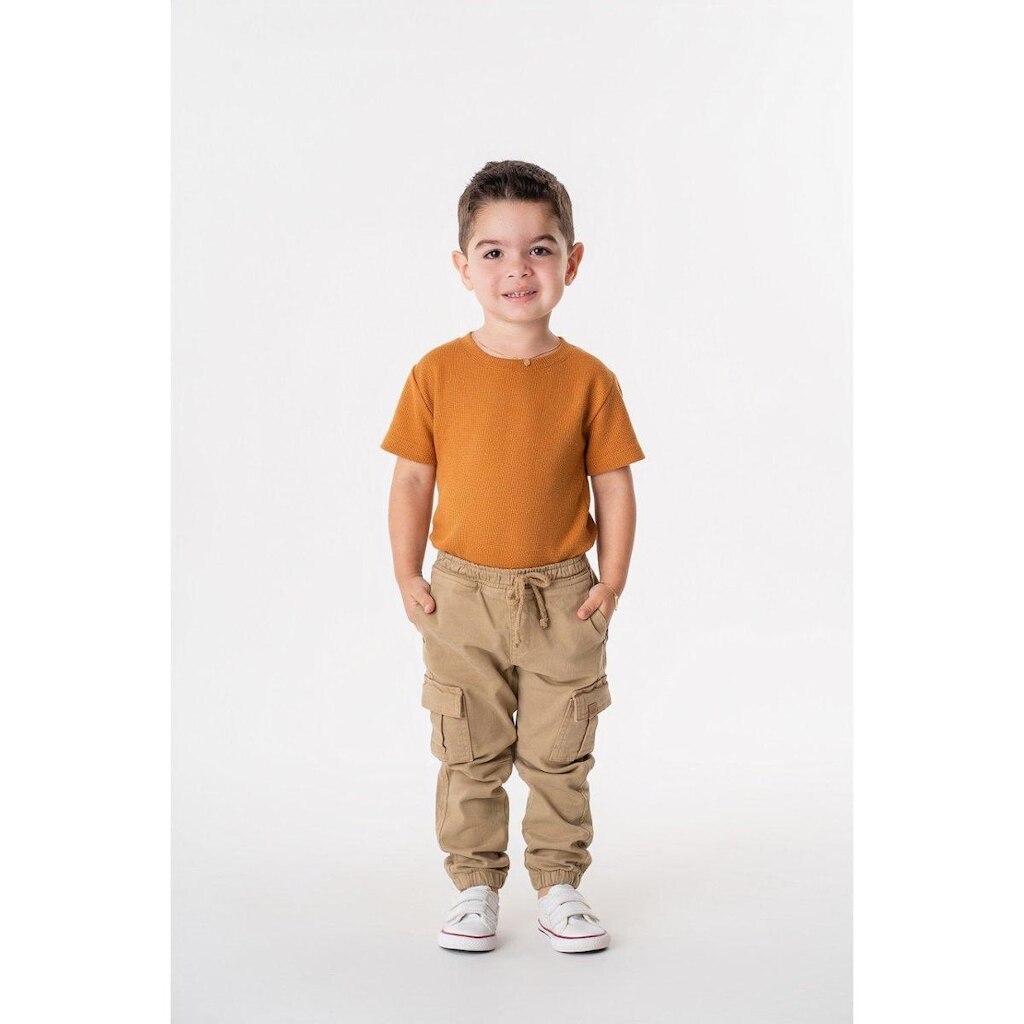 Calça Masculina Jogger- Caqui Raiz