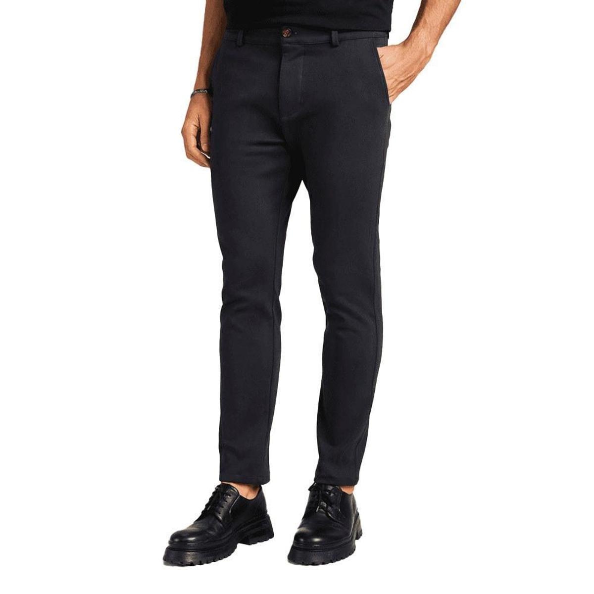 Calça Masculina Lado Avesso Alfaiataria Marinho LH17438
