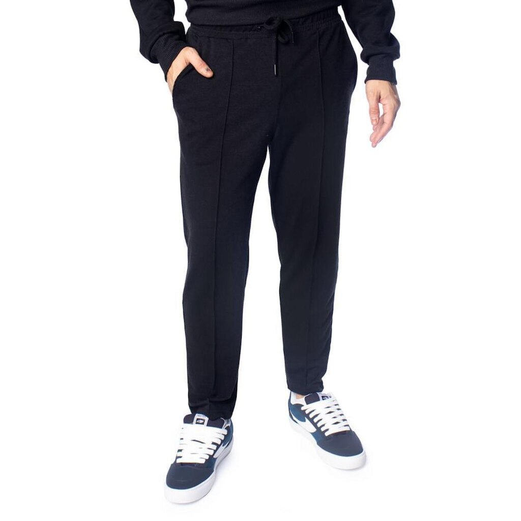 Calça Masculina Over Surf Moletom Preto