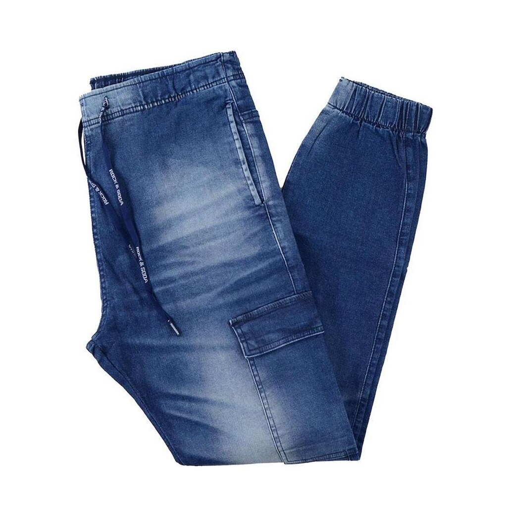 Calça Masculina Rock e Soda Jeans Jogger - 43640