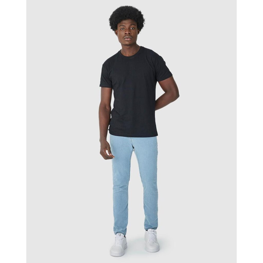 Calça Masculina Skinny Em Flex Jeans
