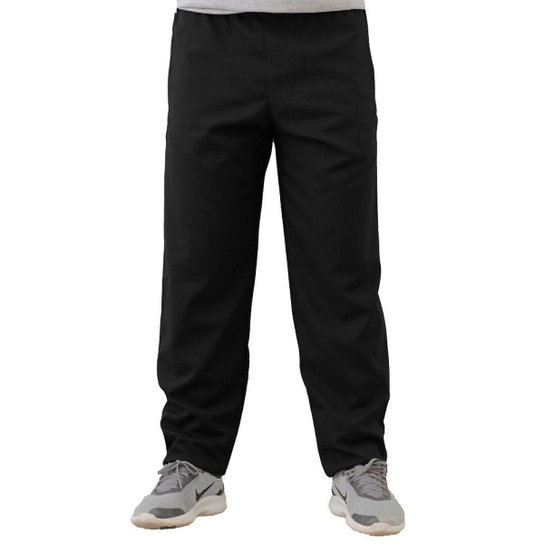 Calça Masculina Tactel Black Bear Casual Esportiva 3 Bolsos