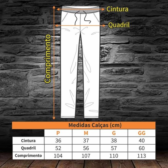 Calça Masculina Tactel Black Bear Casual Esportiva 3 Bolsos