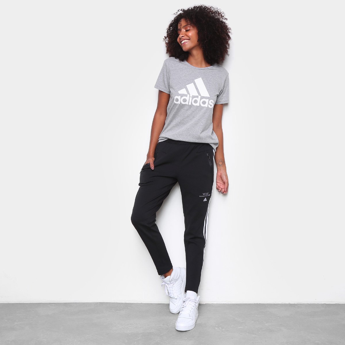 calça adidas aeroready feminina