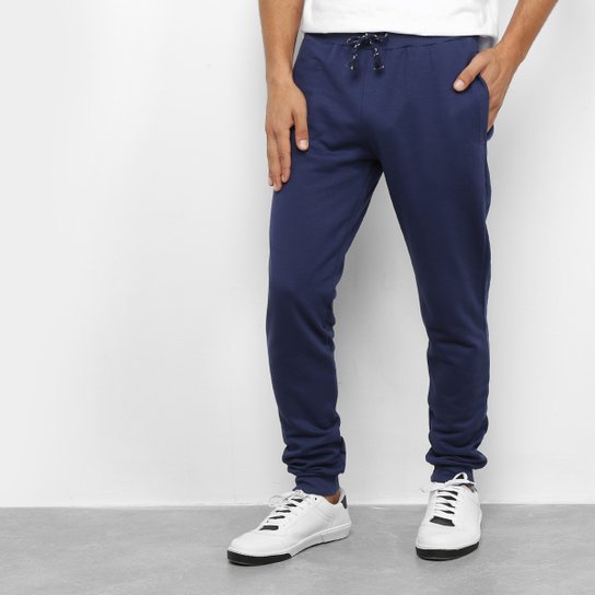 Calça Moletom Básicos Masculina - Marinho é ruim? Calça Moletom Básicos Masculina - Marinho é boa?