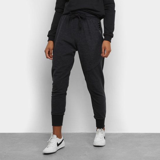 Calça Moletom Colcci Fitness Feminina - Preto Menor preço em Calça Moletom Colcci Fitness Feminina - Preto