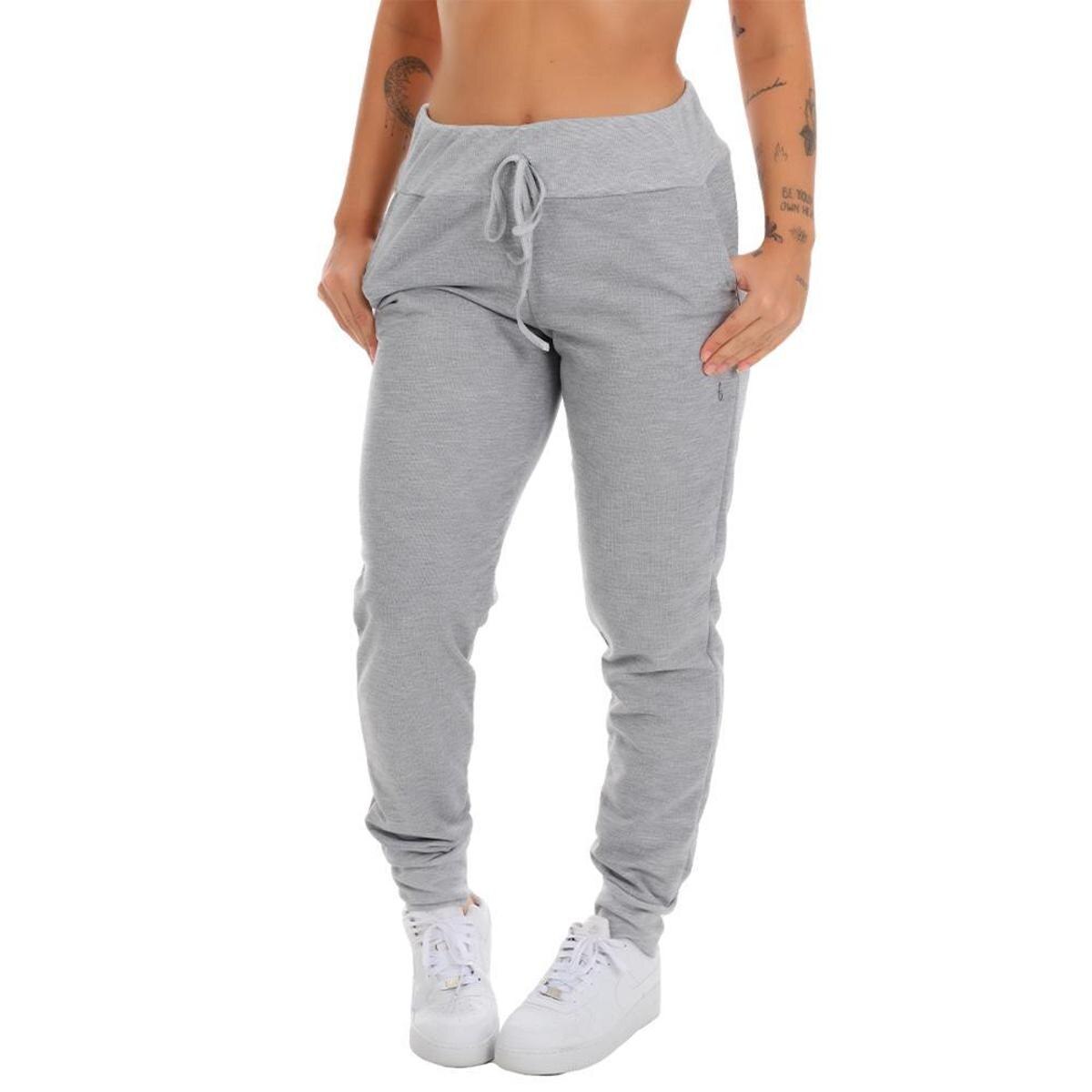 Calça Moletom Com Bolso Fristyle Feminina Adulto