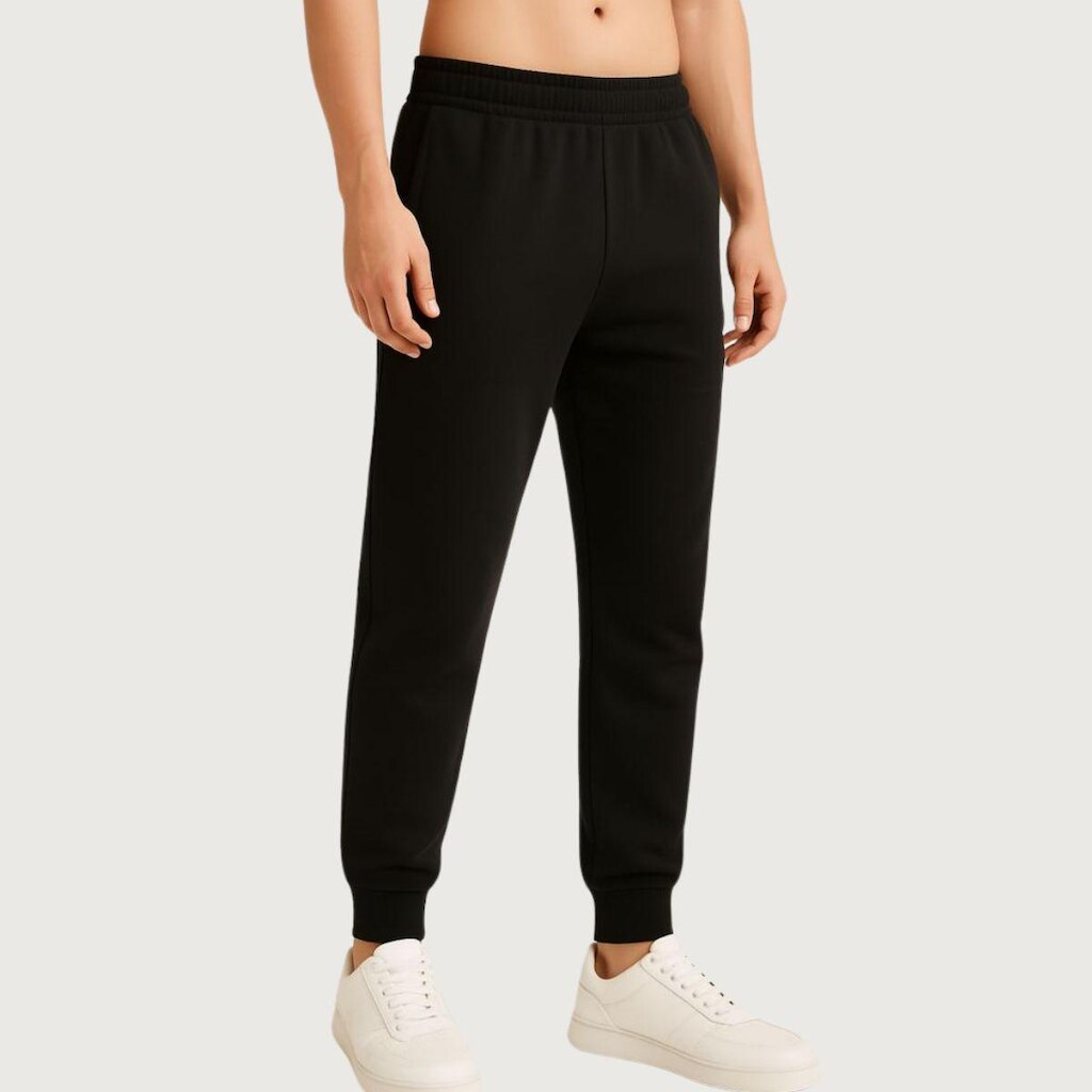 Calça Moletom Com Punho Masculina Conforto e Estilo para o Dia a Dia