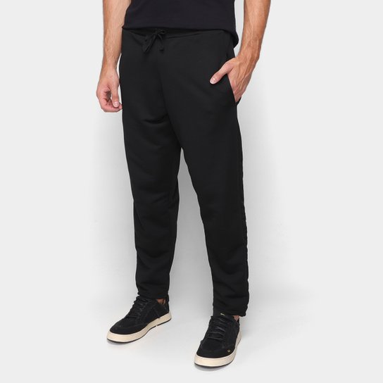 Calça Moletom Daytan Masculina - Preto Menor preço em Calça Moletom Daytan Masculina - Preto