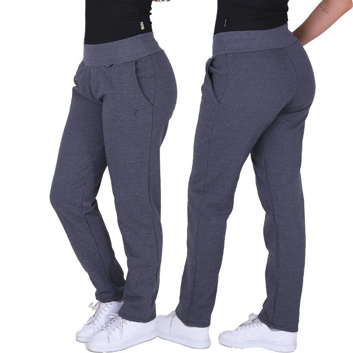 Calça Moletom Feminina Algodão Forrada com Bolsos é ruim? Calça Moletom Feminina Algodão Forrada com Bolsos é boa?