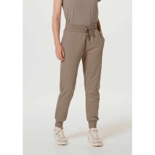 Calça Moletom Feminina Hering - Mescla Menor preço em Calça Moletom Feminina Hering - Mescla