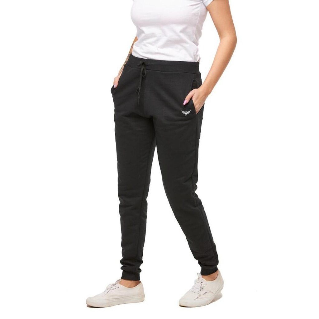 Calça Moletom Feminina Plus Size Logo Konoa Jogger Fit
