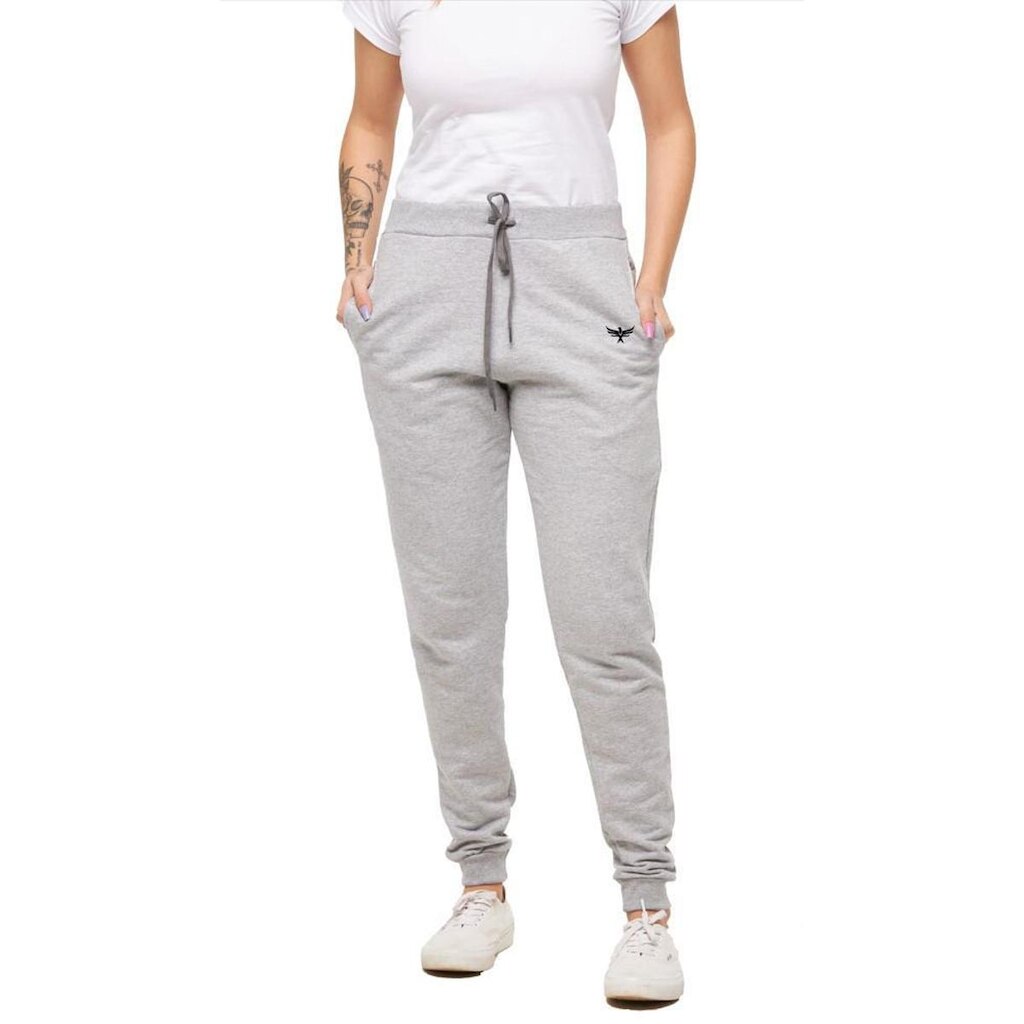 Calça Moletom Feminina Plus Size Logo Konoa Jogger Fit